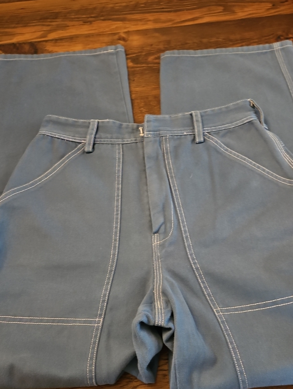 NWOT No. 6 Store High-rise Wide Leg Carpenter Jeans